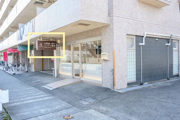 こちらが当院の入口です。