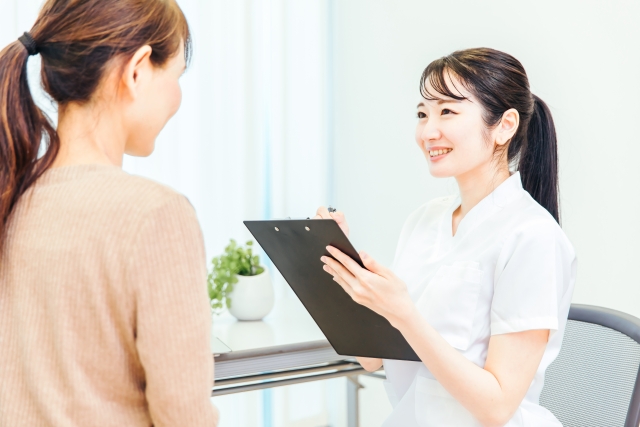 問診・視力検査